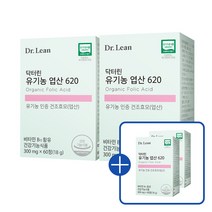 닥터린 유기농 엽산 620 2+2박스 (임산부/예비맘), 4개, 60정, 60정