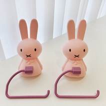 화장실 휴지걸이 욕실 화장지걸이 어린이집 유아 휴지홀더 유치원 두루마리 걸이 1+1, 밀크핑크+핑크