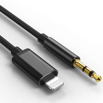아이폰 8핀 3.5mm 스피커 Aux케이블 차량용 라이트닝, 아이폰8핀 3.5mm오디오케이블