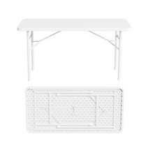 접이식가판대 마켓매대 매장진열대 판매대 야외 다기능 플라스틱 포틀럭 휴대용 간단한 테이블, 1.1.80m