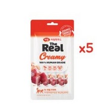 하림펫푸드 더리얼 크리미 고양이츄르 3종 50g x 5개 고양이 간식, 1개, 가다랑어&닭가슴살