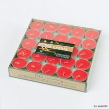 티라이트 레드 4시간 50개 아로마버너/아로마오일버너/아로마디퓨저/오일램프/아로마디퓨저가습기/티라이트/아로마가습기/양키캔들/천연아로마오일/캔들디퍼