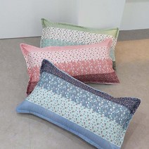 쭈앙 등쿠션 대쿠션커버 헤드쿠션 등받이쿠션 커버 옥스포드 순면 다리쿠션, 쁘띠그린