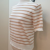 밀스튜디오 뉴코아창원밀스튜디오 줄무늬니트티lo6kts300yeo