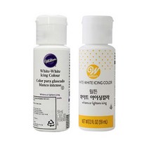 윌튼 화이트 아이싱칼라 59ml 랜덤 발송, 10개
