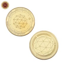 기념주화 비트코인선물 모형소품비트코인 비트 코인 도게코인 라이트코인 리플 이더리움 금도금 기념 컬렉, 09 coin 9