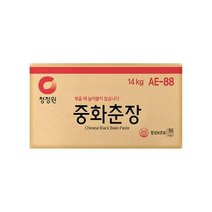 청정원 감칠맛 중화춘장 짜장 지함 대용량 업소용 식자재 별미 14kg 풍미 볶음밥소스 간단한요리 간편식, 18개