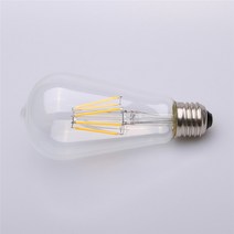 대용량제습기 업소용 대형 산업용ST64 LED 필라멘트 에디슨 전구 램프 E27 220V 산업 장식 빈티지 레트로, 02 차가운 흰색_03 12W