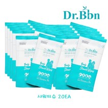 천연 대나무원단 물없이 샤워티슈 캠핑 일회용 환자용 20매+4매증정, 샴푸티슈 20매, 1개