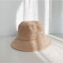 [스튜어디스모자] 느와드코코 겨울 방한 무스탕 탈부착 귀덮개 버킷햇 모자