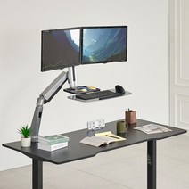 라베스토 MLA 스탠딩 모니터암 듀얼, 1개