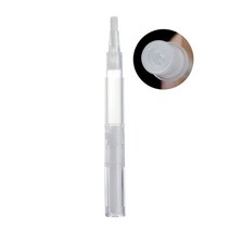 유수분리기 2ml 별도의 충전 펜 fingeredge 오일 펜 포장 재료 회색 네일 영양 액 튜브 치아 미백 펜 튜브, 100개, 2ml 클리어 브러시 헤드