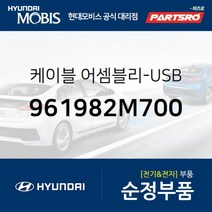 케이블-USB (961982M700)-현대모비스 부품 공식대리점 온라인쇼핑몰 파츠로 제네시스, 1개