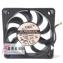 시로코팬 시코로팬 덕트모터 2마력 1마력 덕트팬 닥트모터 고기집후드 새로운 원본 6CM 6015 5V 0.04A AD0605DB-D93 매우 조용한 이중 공 팬