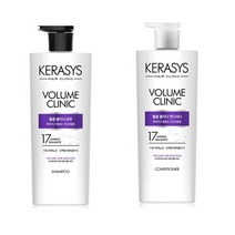 애경 케라시스 볼륨클리닉 샴푸 750ml + 컨디셔너 750ml