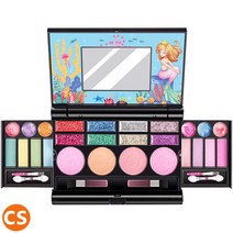 어린이 화장품 메이크업 팔레트 세트 아이섀도우 인어공주