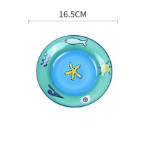 1pc 세라믹 식기 초밥 샐러드 과일 빵 디저트 그릇 후추 소스 조미료 접시 접시 주방 장식 용품, G