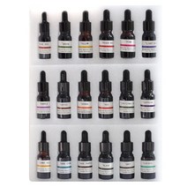 양초만들기 향초 캔들만들기 18 색 10ML 양초 액체 염료 간장 왁스 밀랍 수지 비누 고농도 착색제 DIY 공예, 01 10MLx18 colors