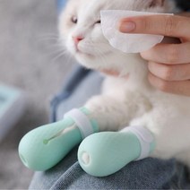 실리콘 발커버 스크래치방지 고양이용 슬리퍼양말