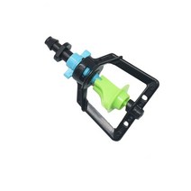 10pcs 360도 회전 굴절 스프링클러 노즐형 굴절 정원 관개용 분무 분무, 자주색, 10개