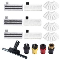 살균청소기 Karcher Easyfix SC2 SC3 SC4 SC5 스팀 청소기 극세사 바닥 옷용 걸레 액세서리, [24] Set G 15PCS