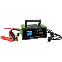 리튬 접이식 펫바이크 전동 출퇴근용 400W 25A Car Battery Charger 12V 24V Automatic Smart for Lead-aci, 02 EU PLUG, 한개옵션1