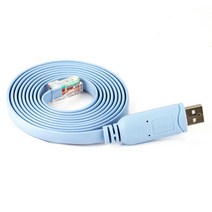 슬리빙케이블 파워 서플라이 Cisco USB 콘솔 용 1 8M RJ45 디버그 라인 A7H5 H3C HP Arba 9306 화웨이 라우터 롤오버 473EA4, 단일옵션