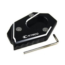 KYMCO Xciting 400 250 센터 CNC 오토바이 사이드 브래킷 확장 보드 액세서리, 02 black