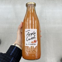 Sweet Hug 당근사과 착즙주스 1L x 1개, 아이스보냉백포장