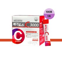 고려은단 메가도스C 3000 비타민C 100포 1개 하루1포 면역케어, 단품