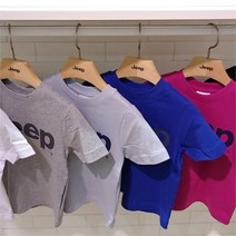지프키즈 CB01 기본 지프로고 반팔티 KK3TSU091