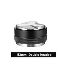 자동탬핑기 도징링 오토템퍼 레벨링툴 템핑기 5153585835mm 커피 분배기 에스프레소 탬퍼 조절 디스트리뷰터 레벨러 304 스테인리스 볼록베이스, 53mm