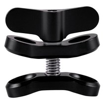 카메라 액세서리 다이빙 조명 볼 나비 클립 아암 클램프 마운트 알루미늄 Gopro 영웅 3 + / 4 / 5 Xiaoyi Gitup SJ6000 카메라, 하나, 검정