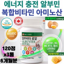 성인 에너지 항산화 멀티비타민 알부민 로얄젤리 엽산 식약처인증 영양제 운동전후 활동량 임산부 수유부 노인 갱년기 중년 선물 추천 영양섭취보강 식욕부진 육체피로 albumin 체력