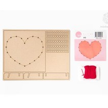 유아미술 재료 집콕놀이 미술수업 스트링아트 모양도안, 나비