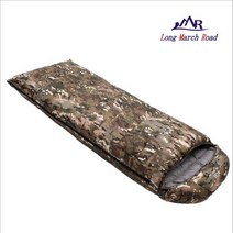 LMR 밀리터리동계침낭덕다운캠핑침낭3000g 데저트카모, 단품