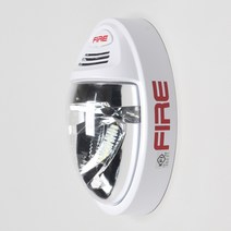 시각경보기 타원형동방전자(DBE) LED 일반 백색, 단품