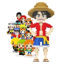 해적 시리즈 (소형 대형 나노블럭) 나노블록, HC빅 밀짚모자 해적HC