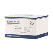 시린지 필터 Syringe Filter PTFE-D 멸균 / HM 현대마이크로, 25mm, 0.2um, 50/pk