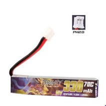 드론배터리 호환 TERANTY-1S HV Lipo 배터리 충전기 세트 3.8V 330mAh 70C PH2.0 US65 UK65 인덕트릭스 Beta65S URUAV UR65 Mobu, 은