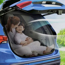 올란도 SUV 차량용 트렁크 모기장 차박 캠핑 방충망, 03. 뒷열 좌우 방충망 2P