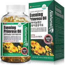 네추럴라이즈 감마리놀렌산 달맞이꽃종자유 1001mg x 300캡슐, 1캡슐당 1010mg