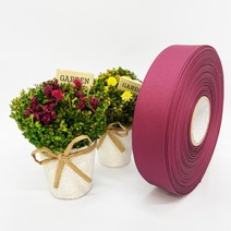 포장 리본 끈 제이제이리본 골직리본15mm 20mm 25mm 60컬러 (길이 45M ) 공단리본, 55와인, 15mm