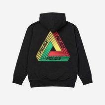 팔라스 트라이다트 후드 블랙 - 20FW Palace Tri-Dart Hood Black