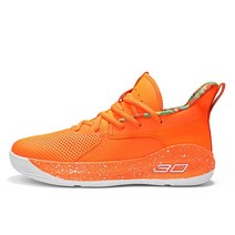 커리농구화 Curry 7 농구화 남성용 신발 파이 크리스마스 캔디 오렌지 6 세대 스니커즈