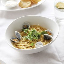 조약돌 볼 샐러드볼 덮밥그릇 파스타볼 19.7cm, 블랙