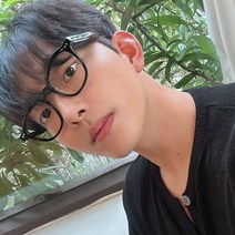 기본 다각 패션 뿔테 안경 클래식 사이즈 남자 여자 공용 데일리 안경테