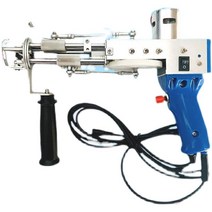 경량 카페트 직조 터프팅건 원데이 클래스 전문가용, 서클 라인 시컨트 라인 투인원 블루