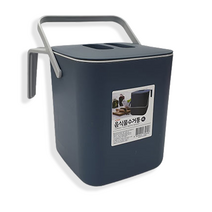 아이원 가벼운 손잡이 대용량 음식물 쓰레기통 수거통 4L