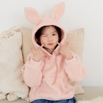 [꼼마제이] 래빗 후드티 (기모)